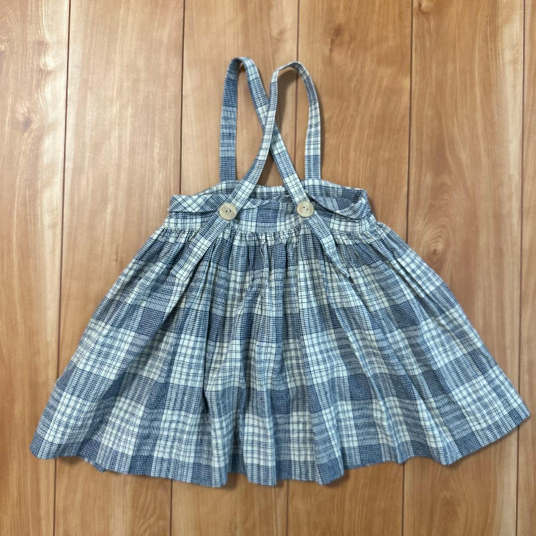 SOOR PLOOM enola チェック柄スカート 4yr/104cm