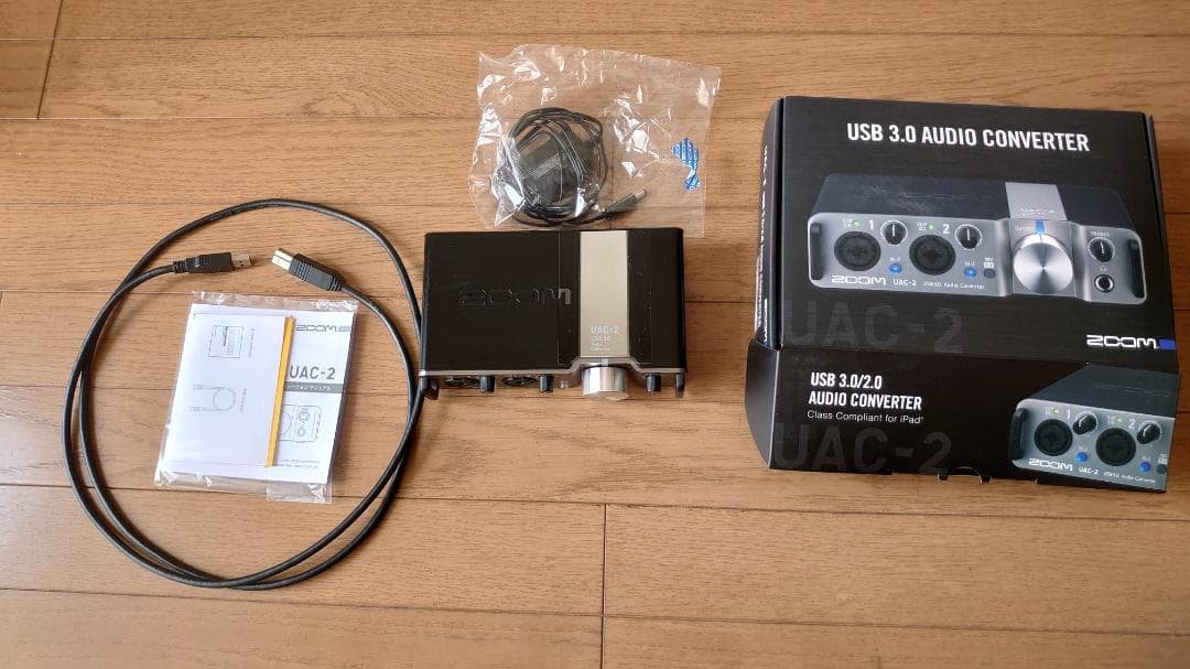ZOOM UAC-2 USB 3.0 オーディオインターフェイス 付属品複数 ZOOM UAC