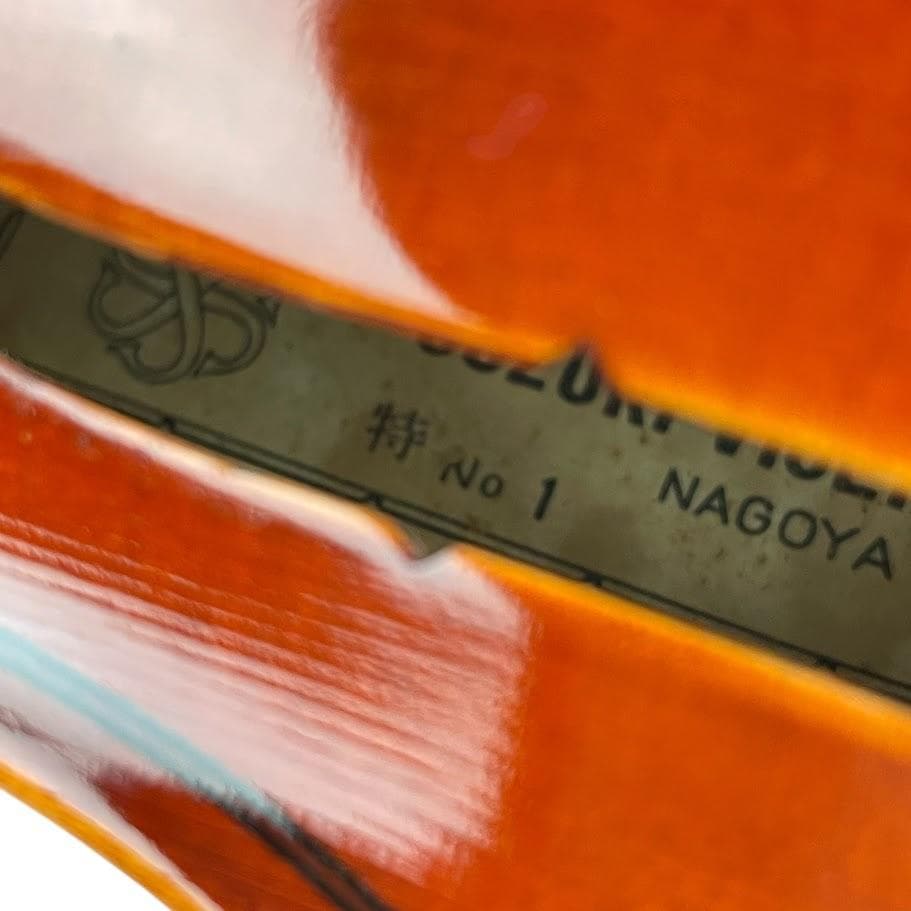 極美品○鈴木バイオリン○ 特No.1 4/4 1969年製 良