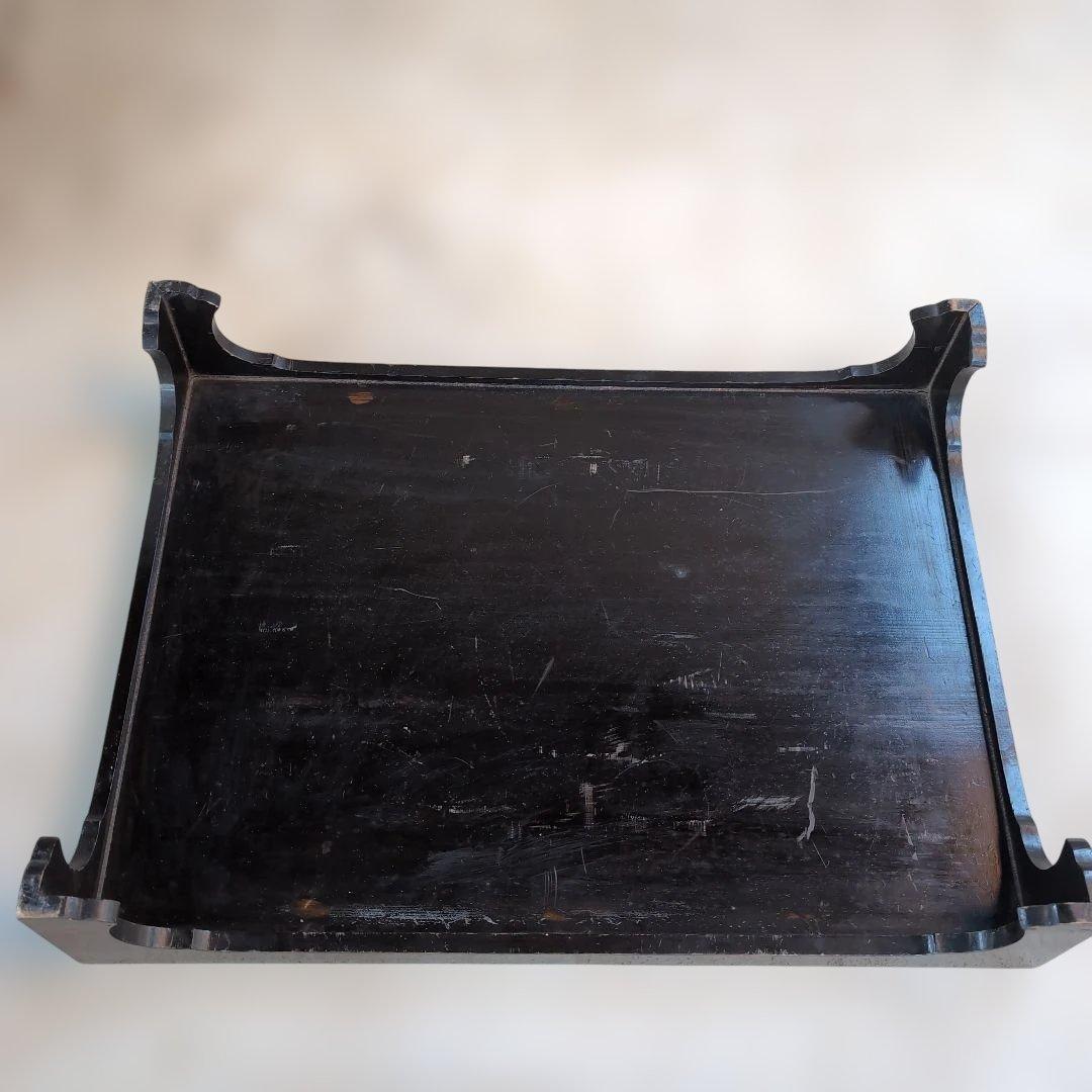 【骨董品】大きめ蒔絵折敷4枚