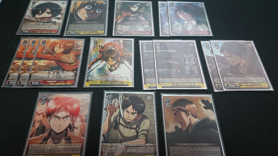 ヴァイスシュヴァルツ 進撃の巨人 デッキ ヴァイスシュヴァルツ デッキ