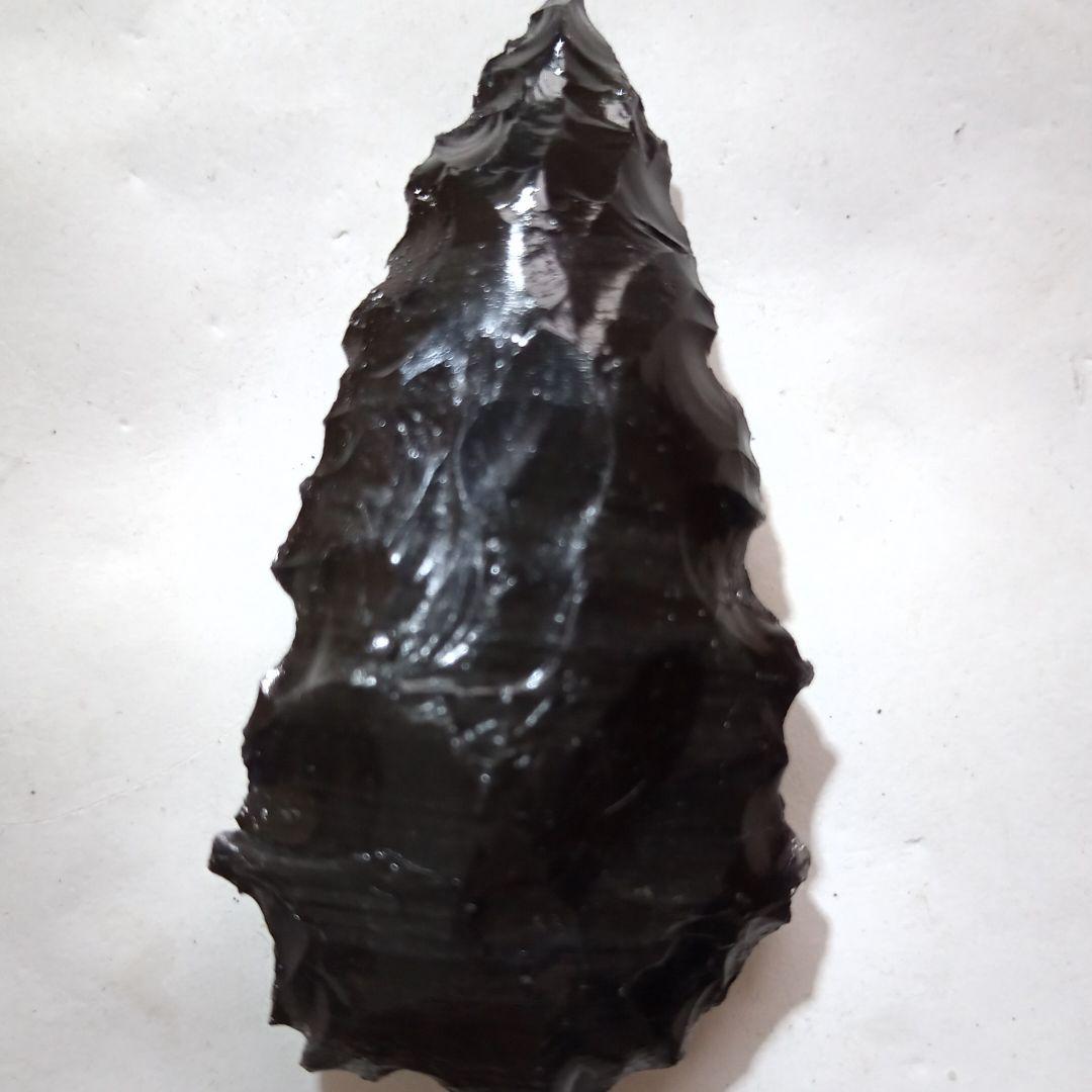 値下げ 槍~鏃 ✖ 12 石器 291 模写 黒曜石サンプル セット