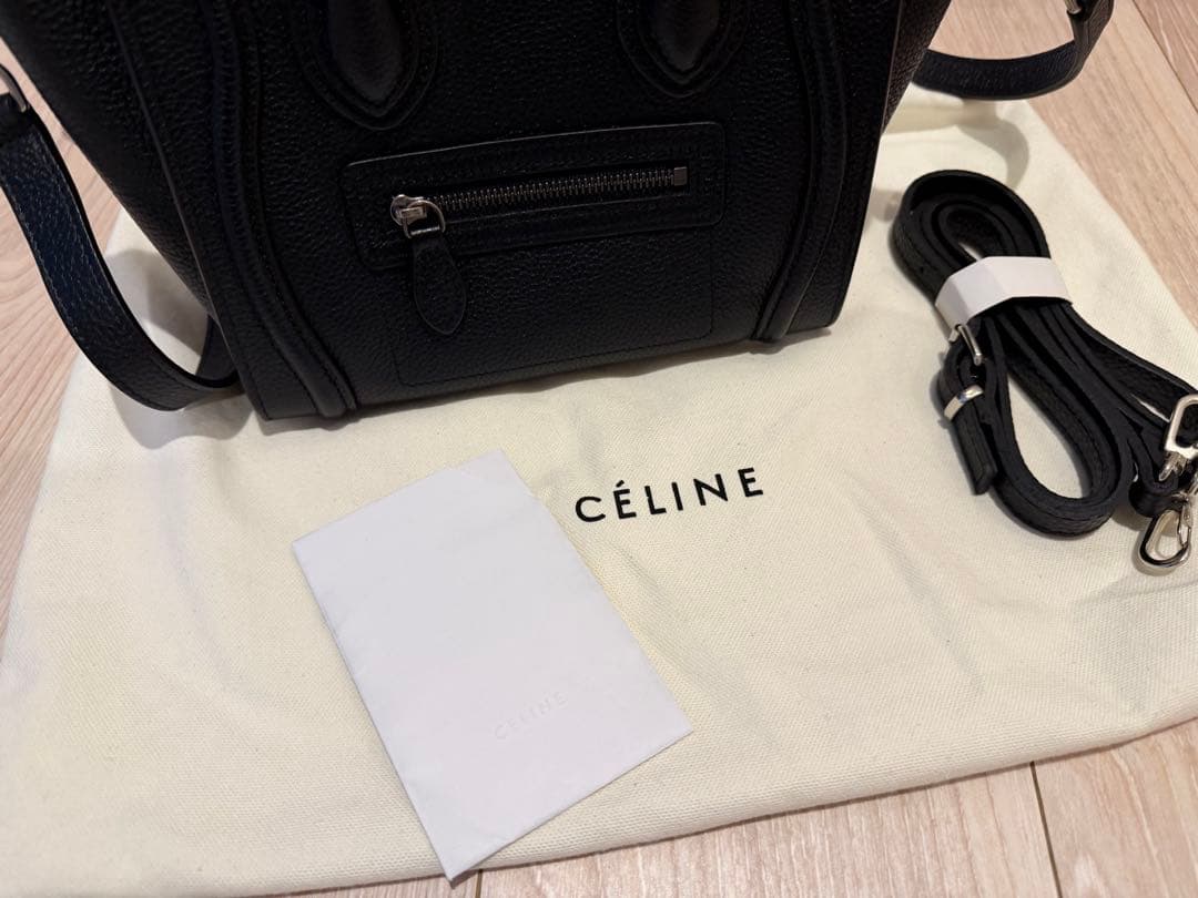 CÉLINE ラゲージナノ　ブラック