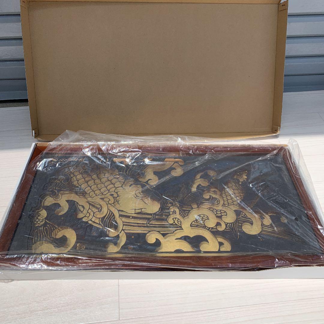 純金使用証明書　　堀金箔粉株式会社　　ヤマナカアート　額縁