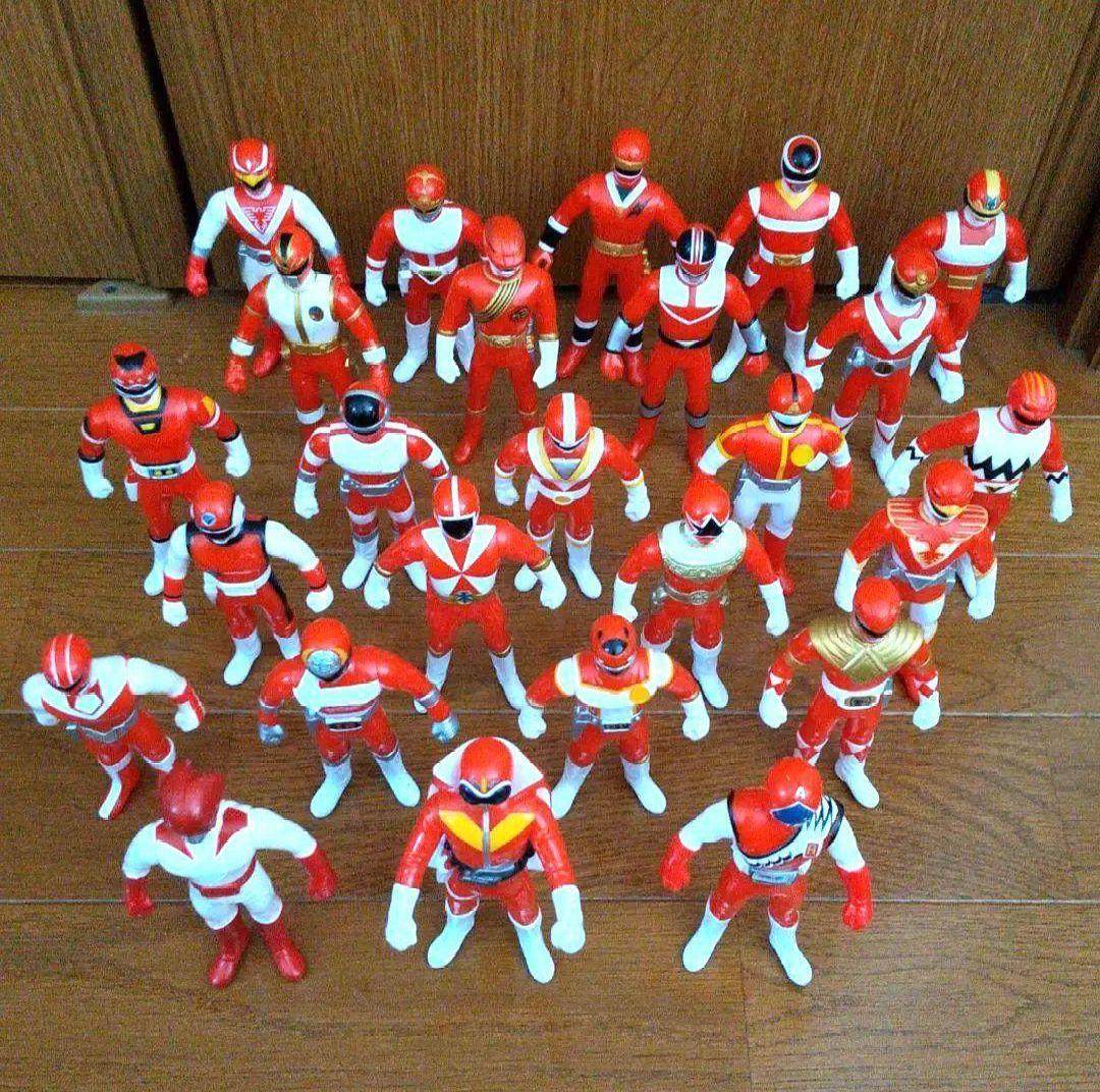 スーパー戦隊　ソフビ　戦隊ヒーロー　25体セット　匿名配送