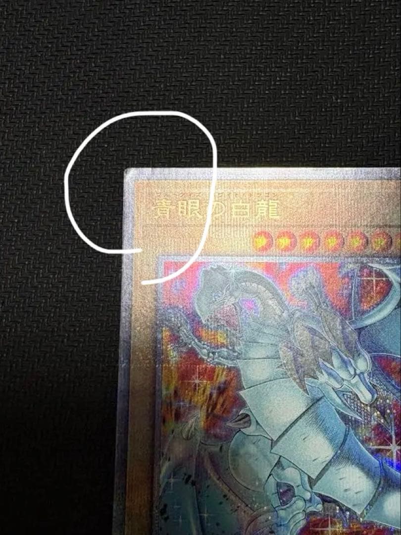 遊戯王　青眼の白龍　25th 絵違い