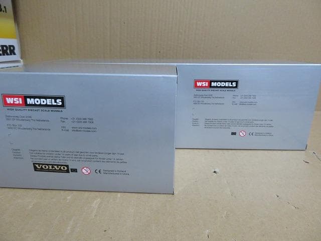 WSI 1/50 ボルボ 8x4 + 5ac Nooteboom 梱包条件有