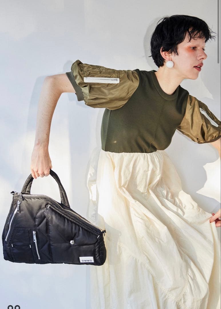 バッグ 2WAY MA-1 DETAIL BAG BLACK 26,400yen