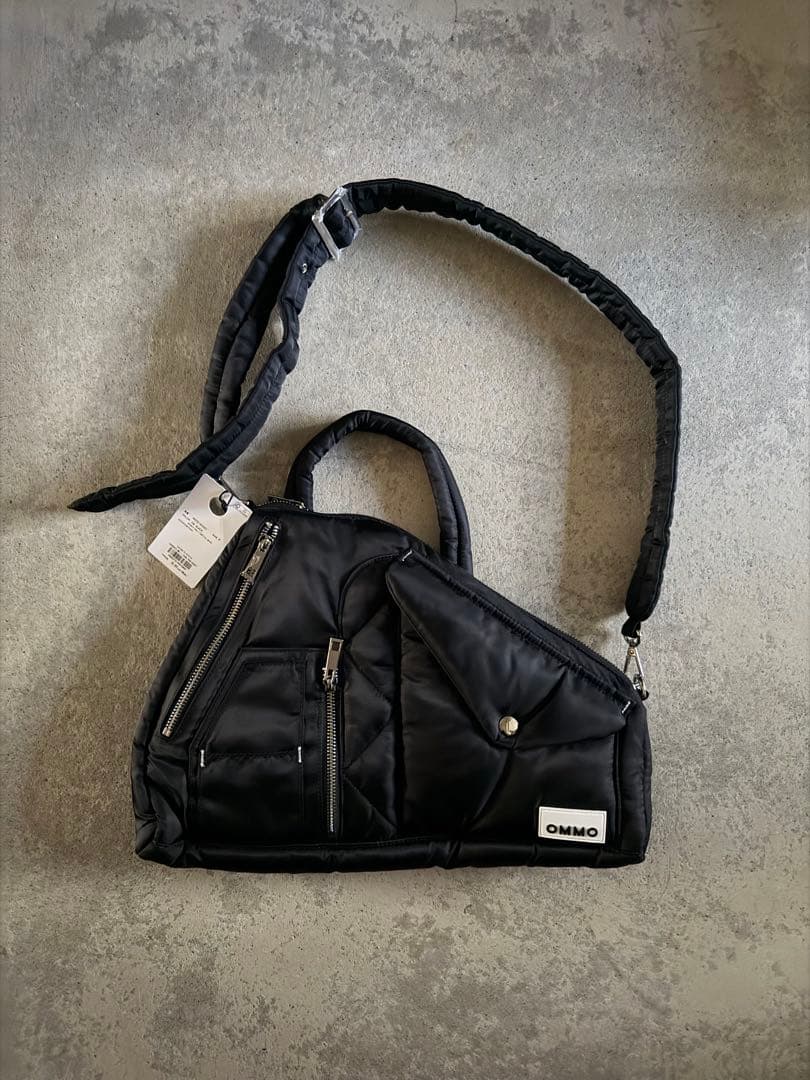 バッグ 2WAY MA-1 DETAIL BAG BLACK 26,400yen