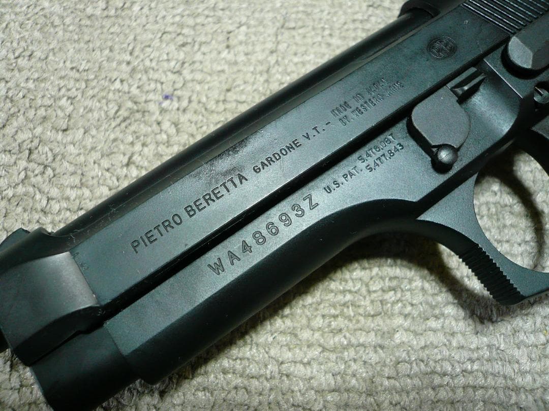 ウエスタンアームズ ブローバック ガスガン ベレッタ 92FS WA ABS