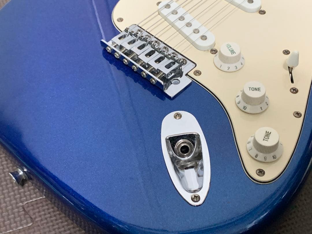 セルダー SELDER ストラト ストラトキャスター メイプル 杢目 青 A97871495