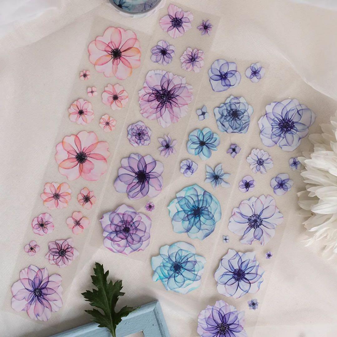 loidesign《翦花》海外マスキングテープ　マステ 【1705】