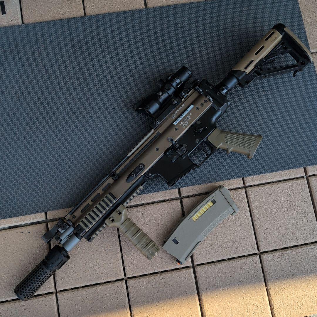 東京マルイ　次世代電動ガン　スカーcqc FET