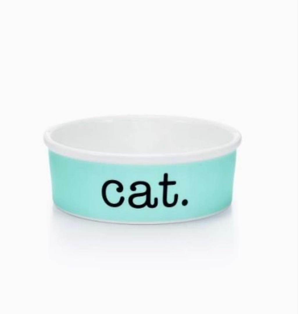 新品 Tiffany & Co. 猫用食器 キャットボウル ティファニー