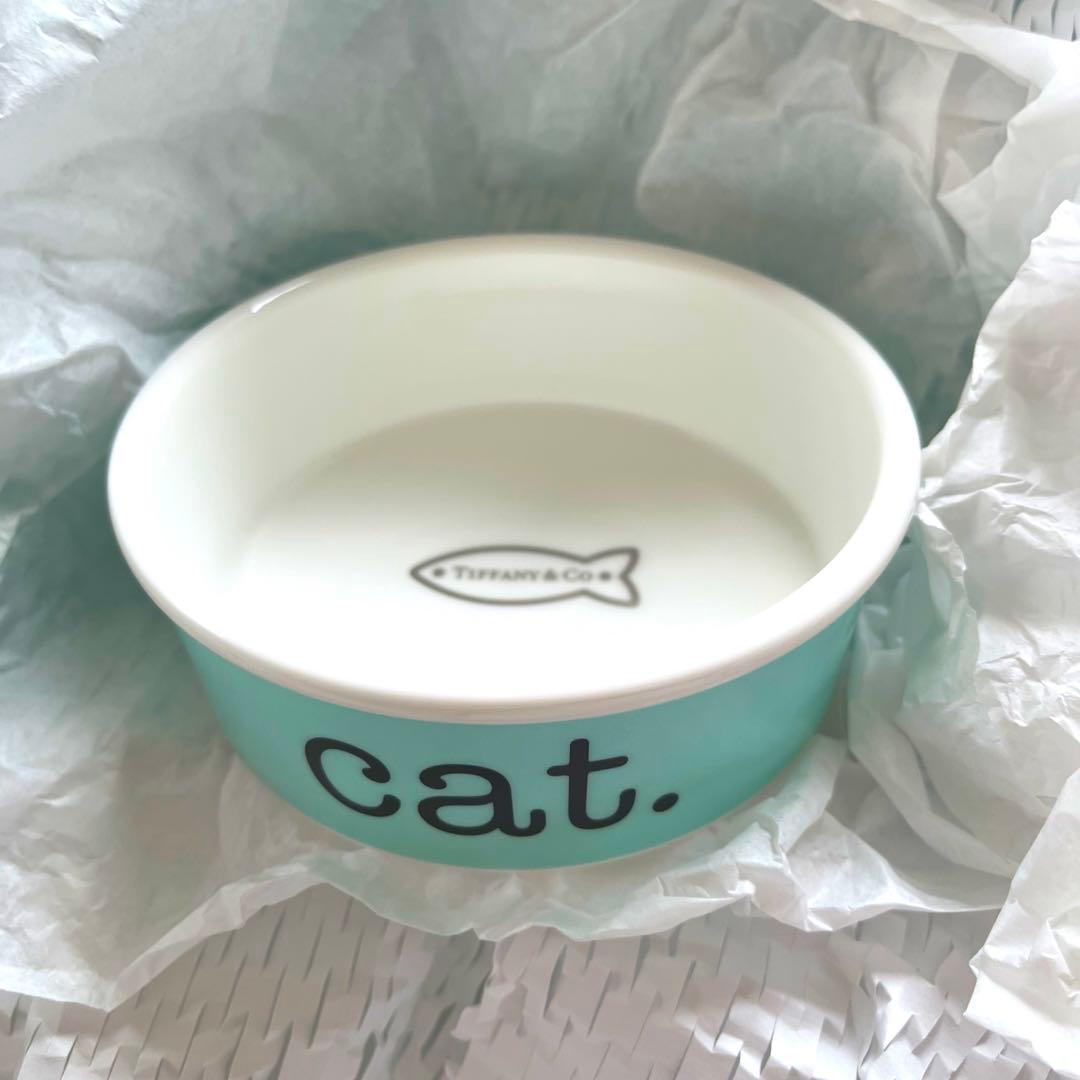 新品 Tiffany & Co. 猫用食器 キャットボウル ティファニー