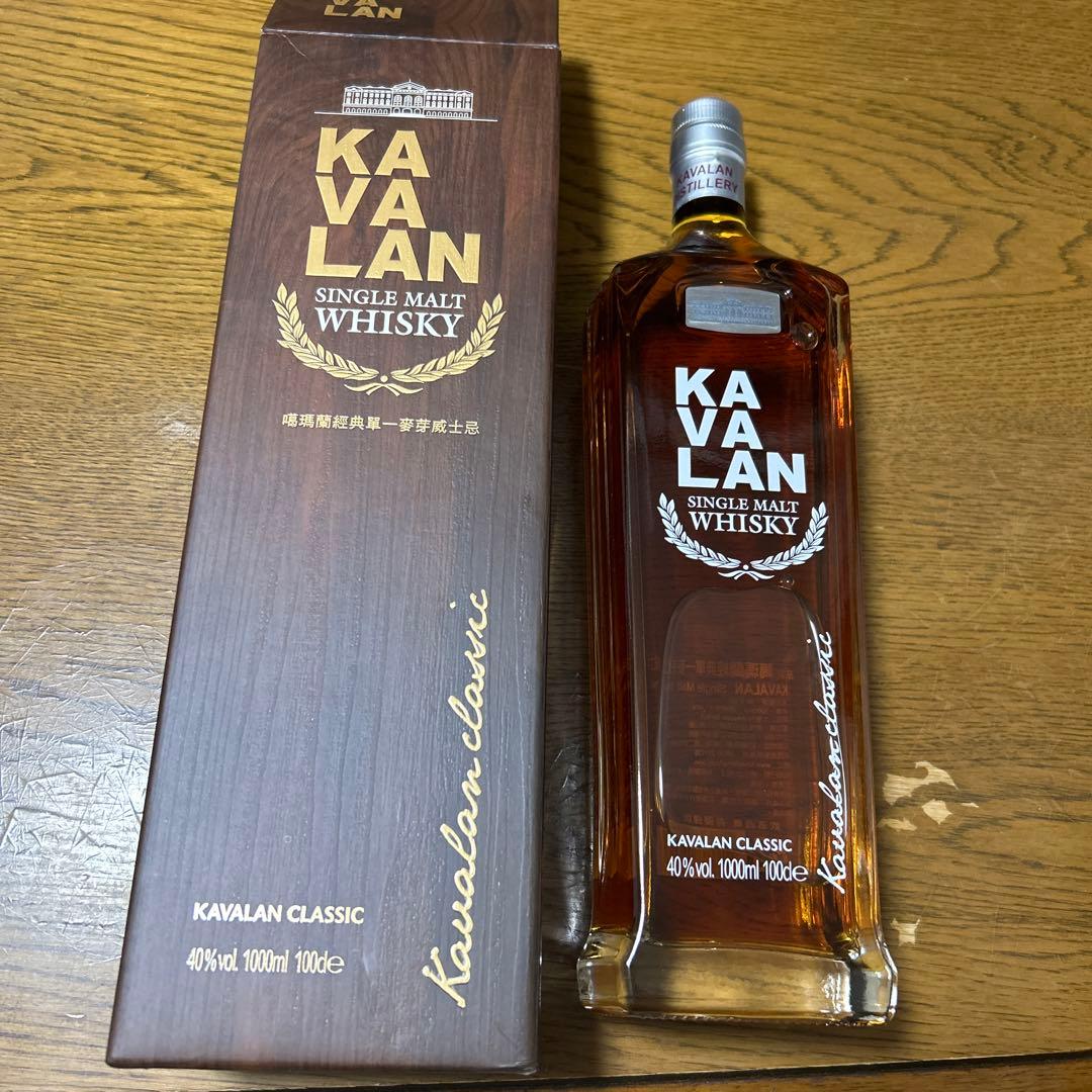 KAVALAN CLASSIC シングルモルトウイスキー 1000ml 40%