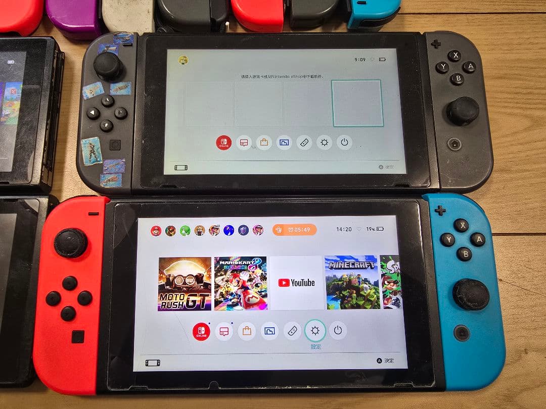 ま*り様 ジャンク　Nintendo Switchとジョイコンまとめ売り