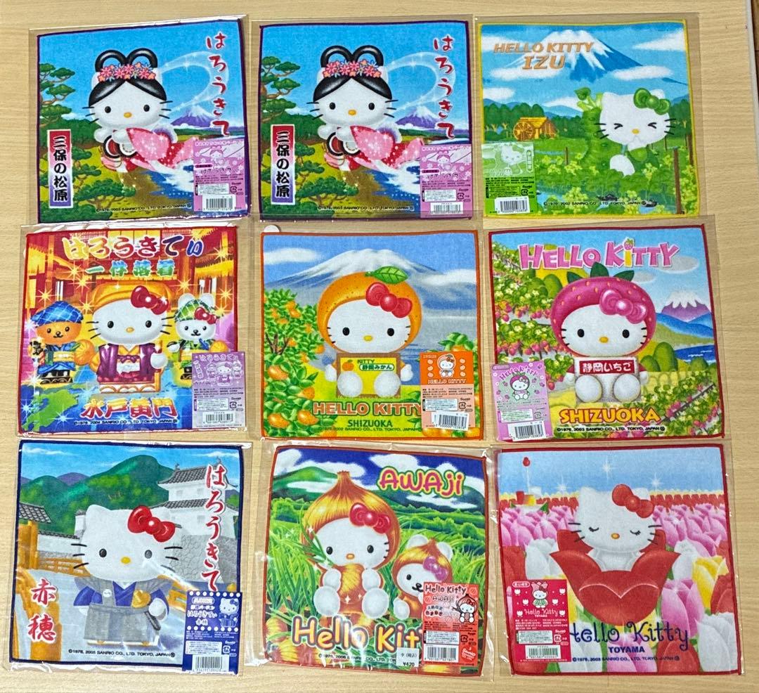 公*o様 ハローキティ　ご当地タオル127枚まとめ売り