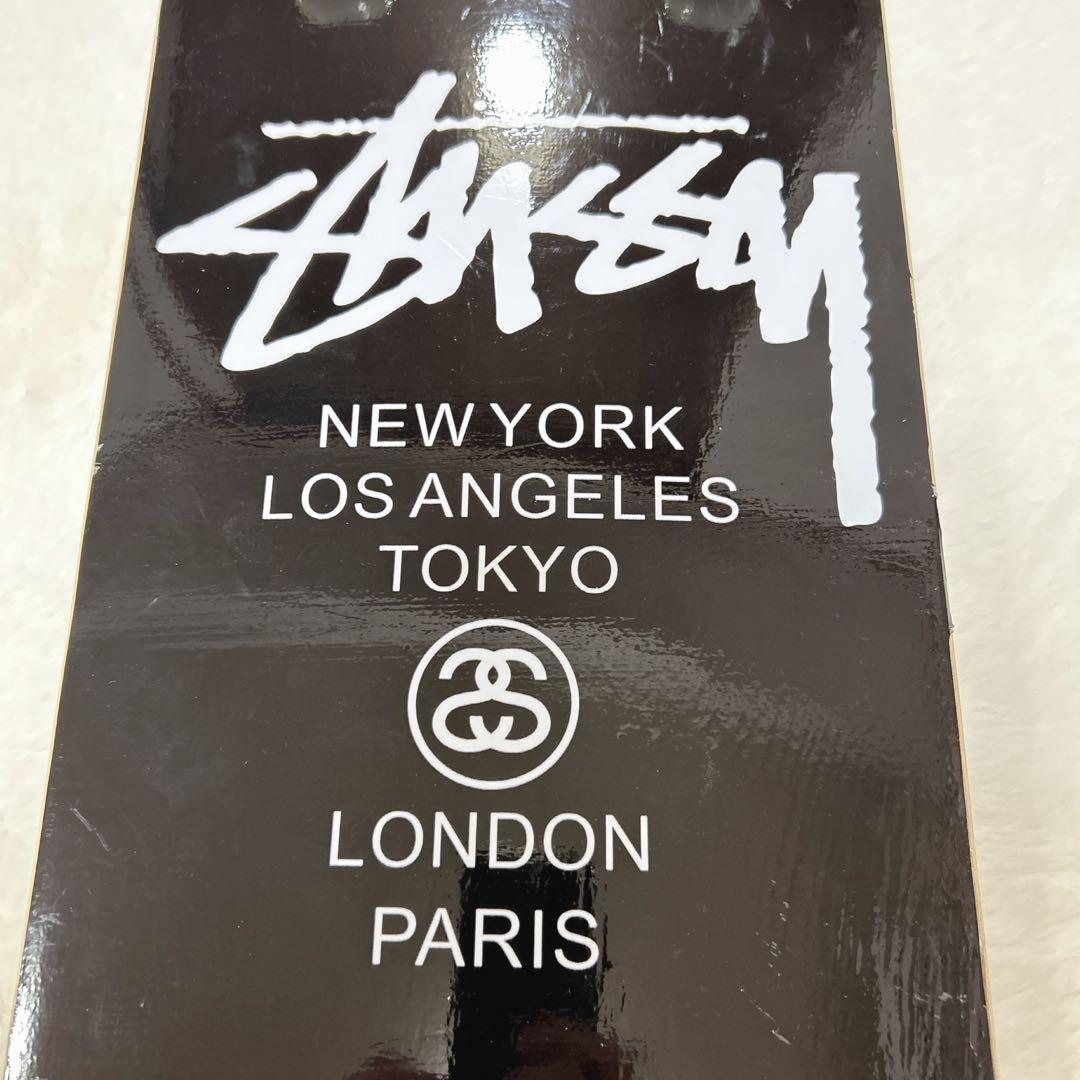 【入手困難】 STUSSY スケートボード　デッキ　スケボー　ブラック　完売品