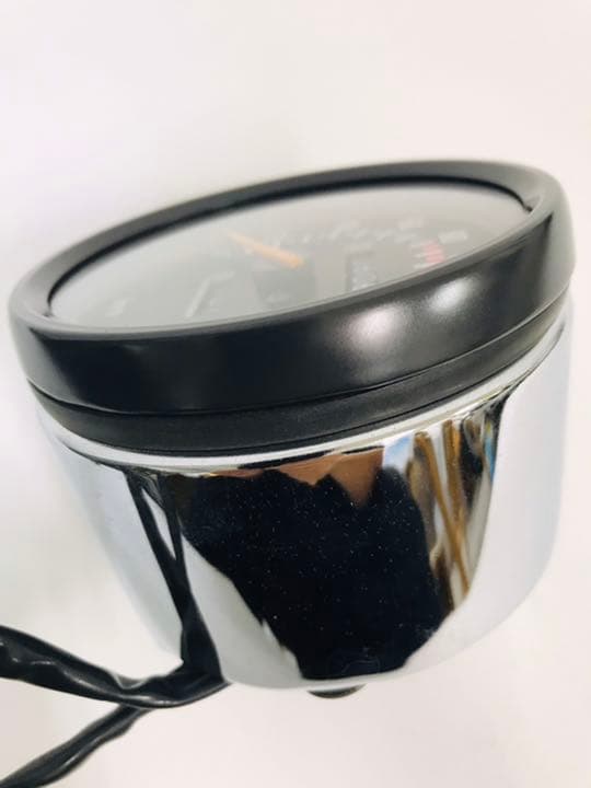 SR400 500 ヤマハ スピードメーター ヤマハSR400/500用 アルミ黒