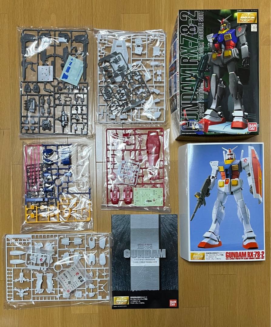 マスターグレード1/100 プラモデル 【最初期・絶版品】 3セット‼️