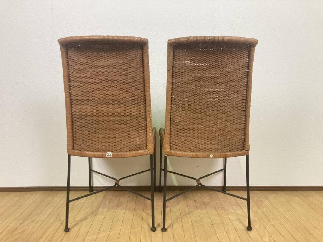 パブリック株式会社 2点セット ダイニングチェア まとめ売り 店舗什器