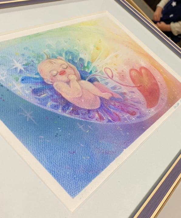 絵画 the memory in the womb