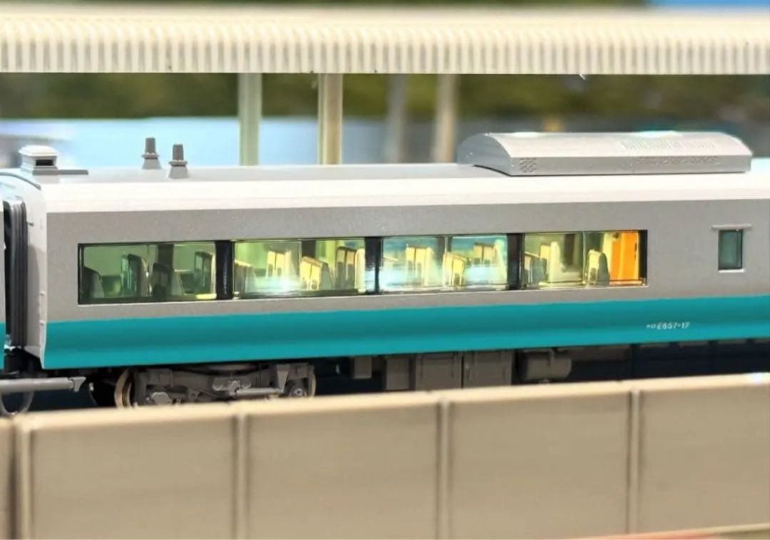 Nゲージ KATO E657系ひたち 10両フル編成（緑色）