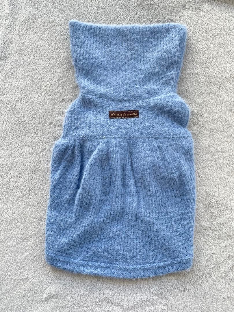 アトリエgg 新品 マカロンパーティー ワンピース ブルー AtelierGG