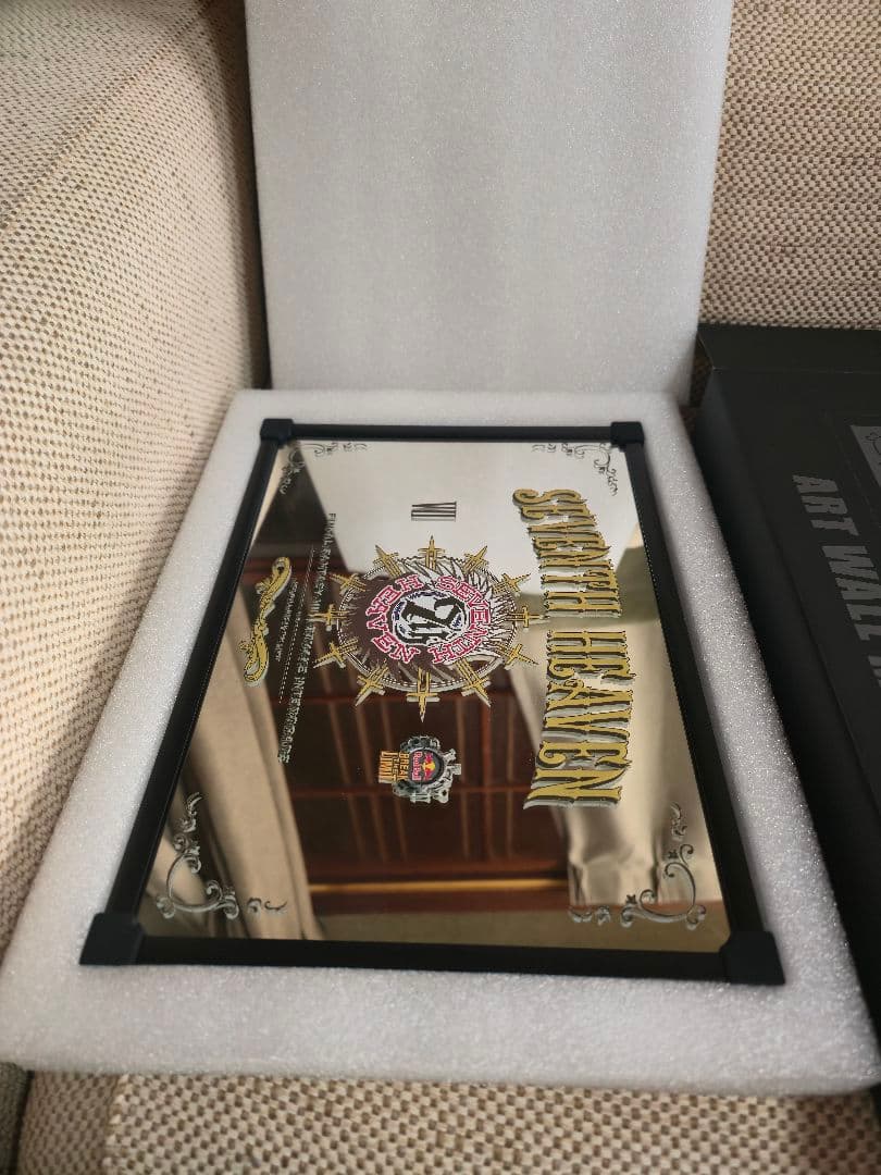 FF7 REMAKE アートミラー レッドブル限定100個