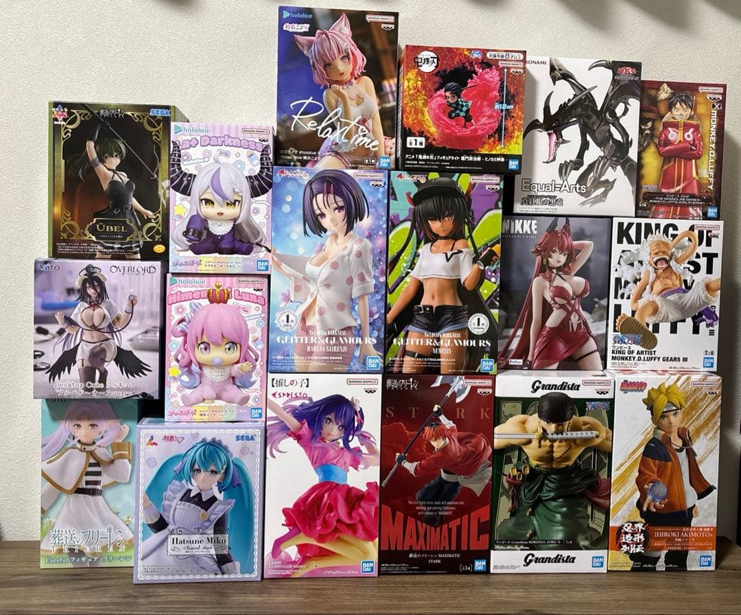プライズフィギュア18点まとめ売り 最新含んだフィギュア まとめ売り 18点 プライズ ウマ娘 ナルト 呪術廻