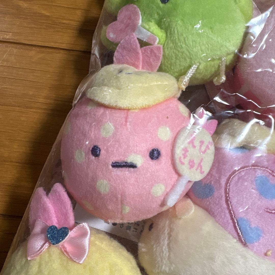 すみっコぐらし　天使なえびてんアイドル　てのりぬいぐるみセット