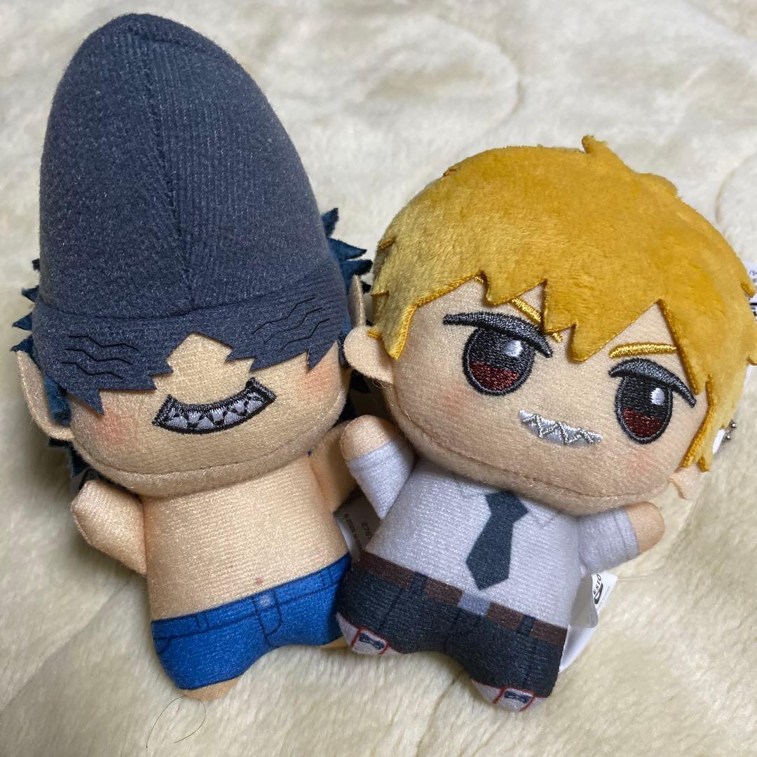 チェンソーマン ちびぐるみ デンジ ビーム 2点セット サメの悪魔