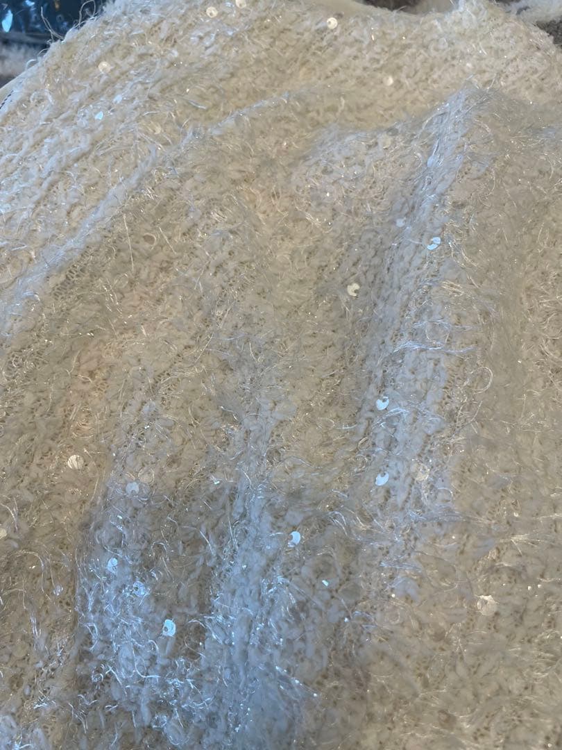 snidel スナイデル　スパンコールタンクトップ