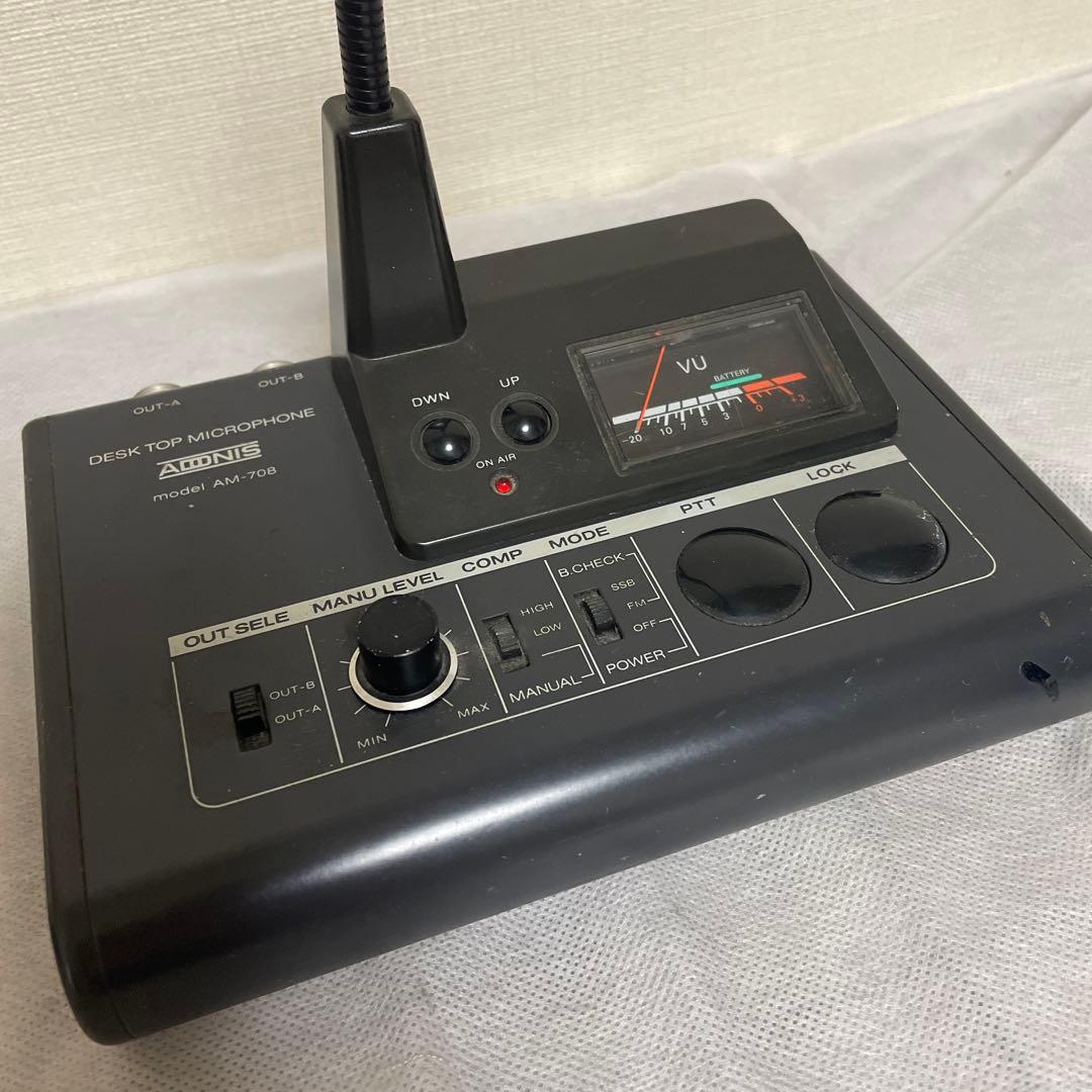 追加⭐︎アドニス デスクトップマイク AM-708 フットスイッチ、コード付