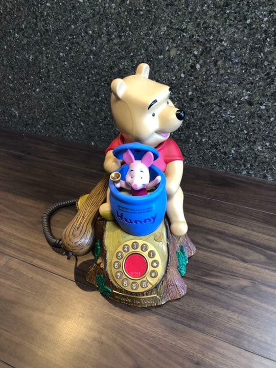 ぬいぐるみ WINNIE POOH ANIMATED TALKING TELEPHONE
