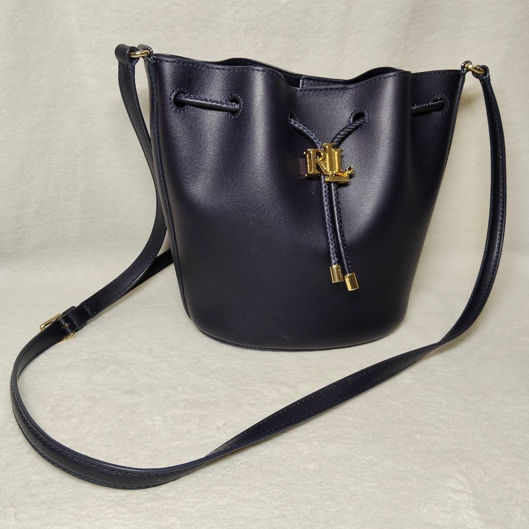 美品 LAUREN RALPH LAUREN Andie ドローストリング