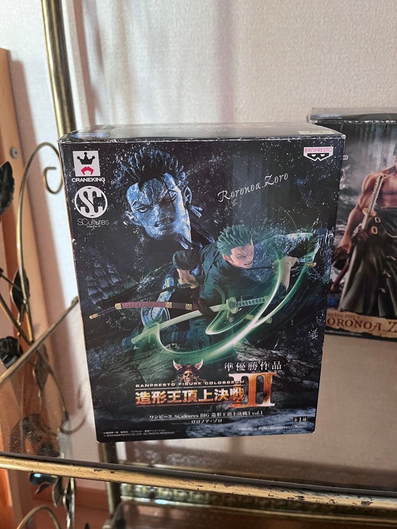 ワンピース　ロロノア・ゾロ フィギュア 未開封および開封品