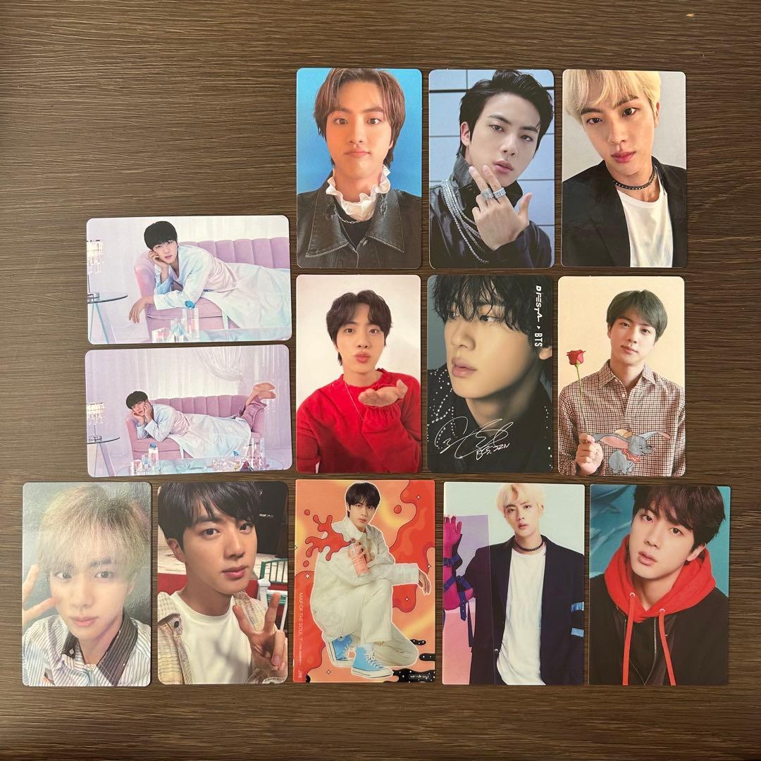 BTS ジン JIN トレカ DFESTA ディフェスタ メモリーズ セット - メルカリ