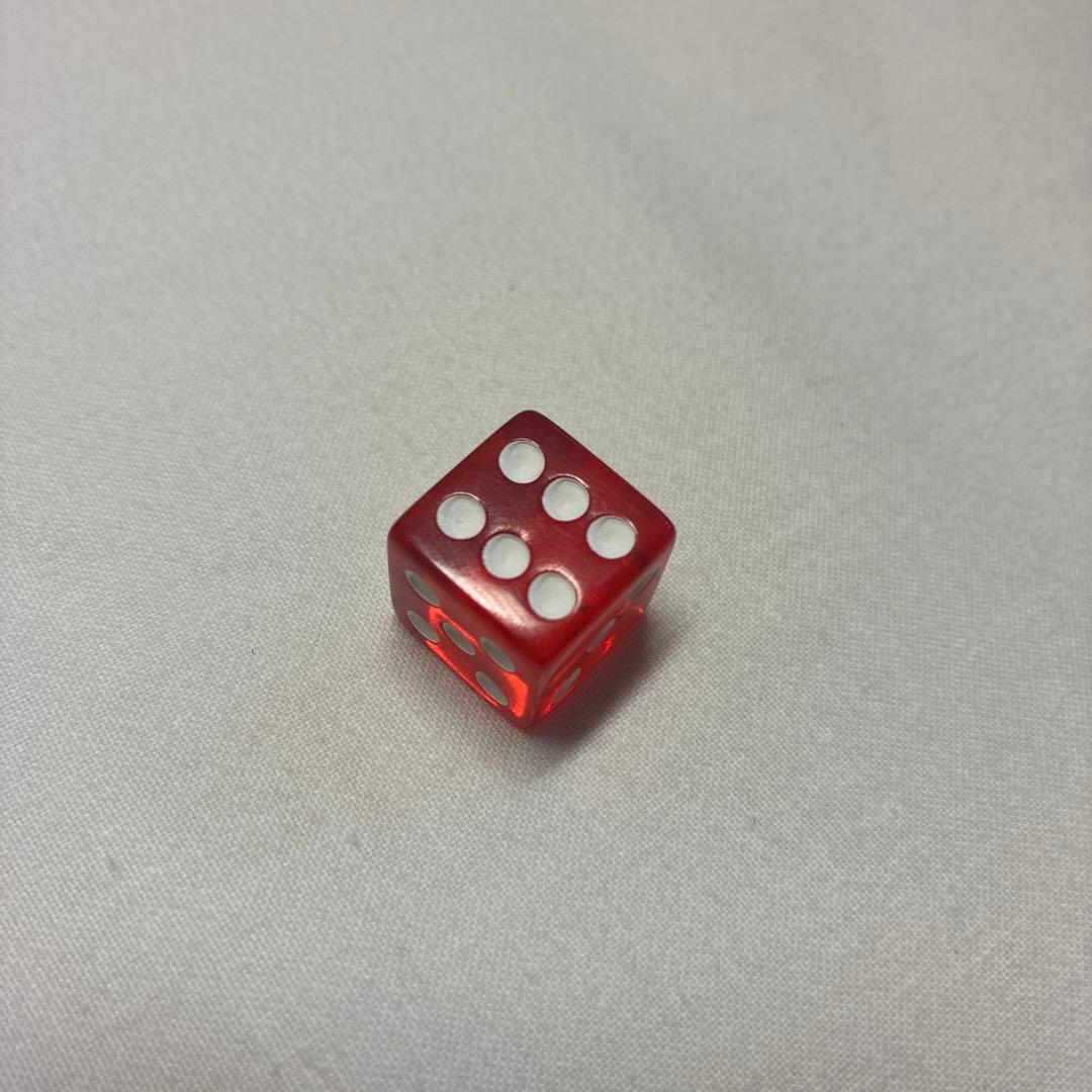 赤いサイコロ