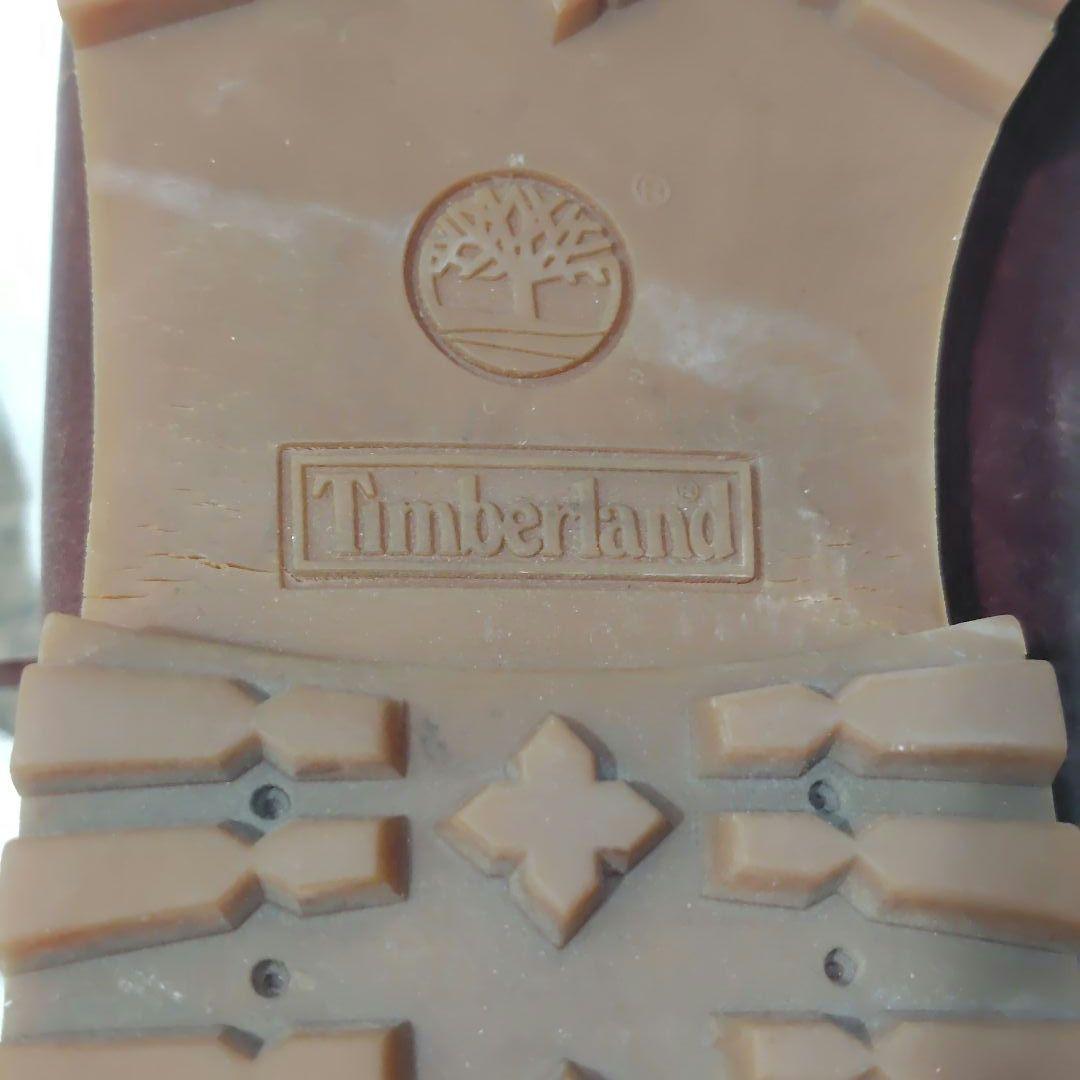 稀少☆Timberland 3eye CLASSIC LUG 本革 バーガンディ