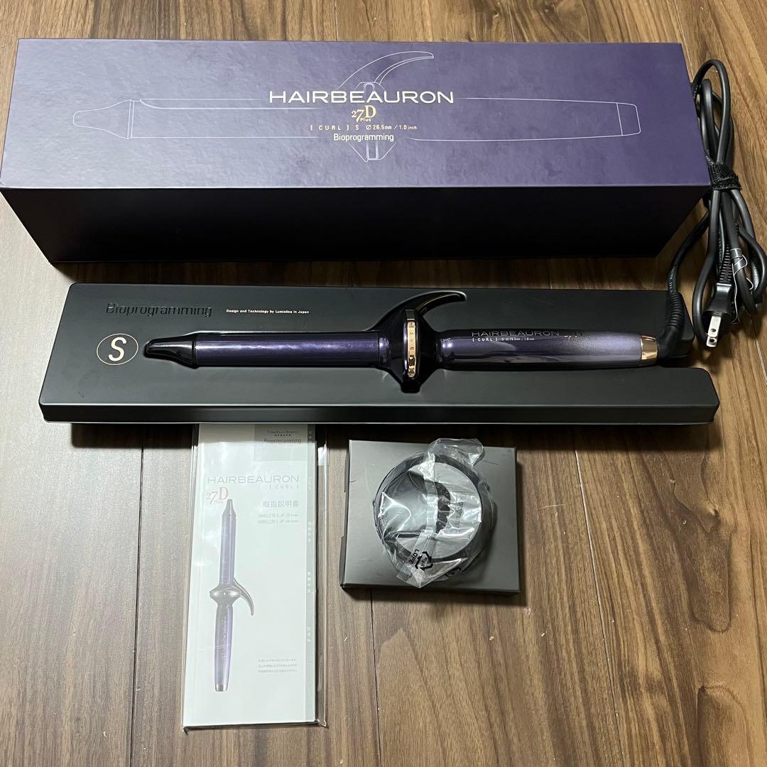 ヘアビューロン27D Plus カールヘアアイロン 26.5mm S