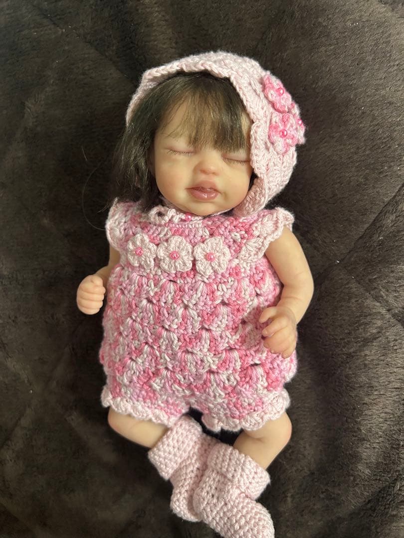 リボーンドール Amazon | Protow リボーンドール 55cm リアルで黒いアフロヘアーの子供