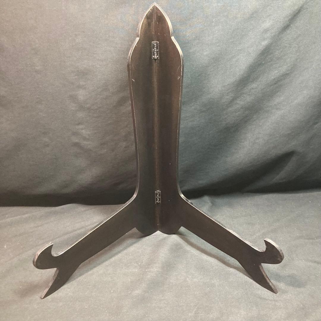 トルコ アバノス産 飾り皿 大皿 陶器 トルコ陶芸 皿立付 直径約55cm