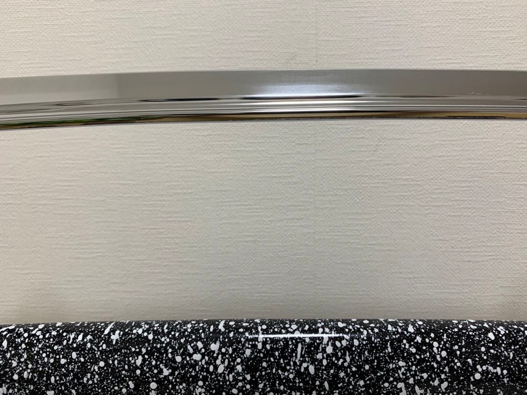 【模造刀】日本刀 打刀 肥前忠広 美しい鍔 樋入刀身