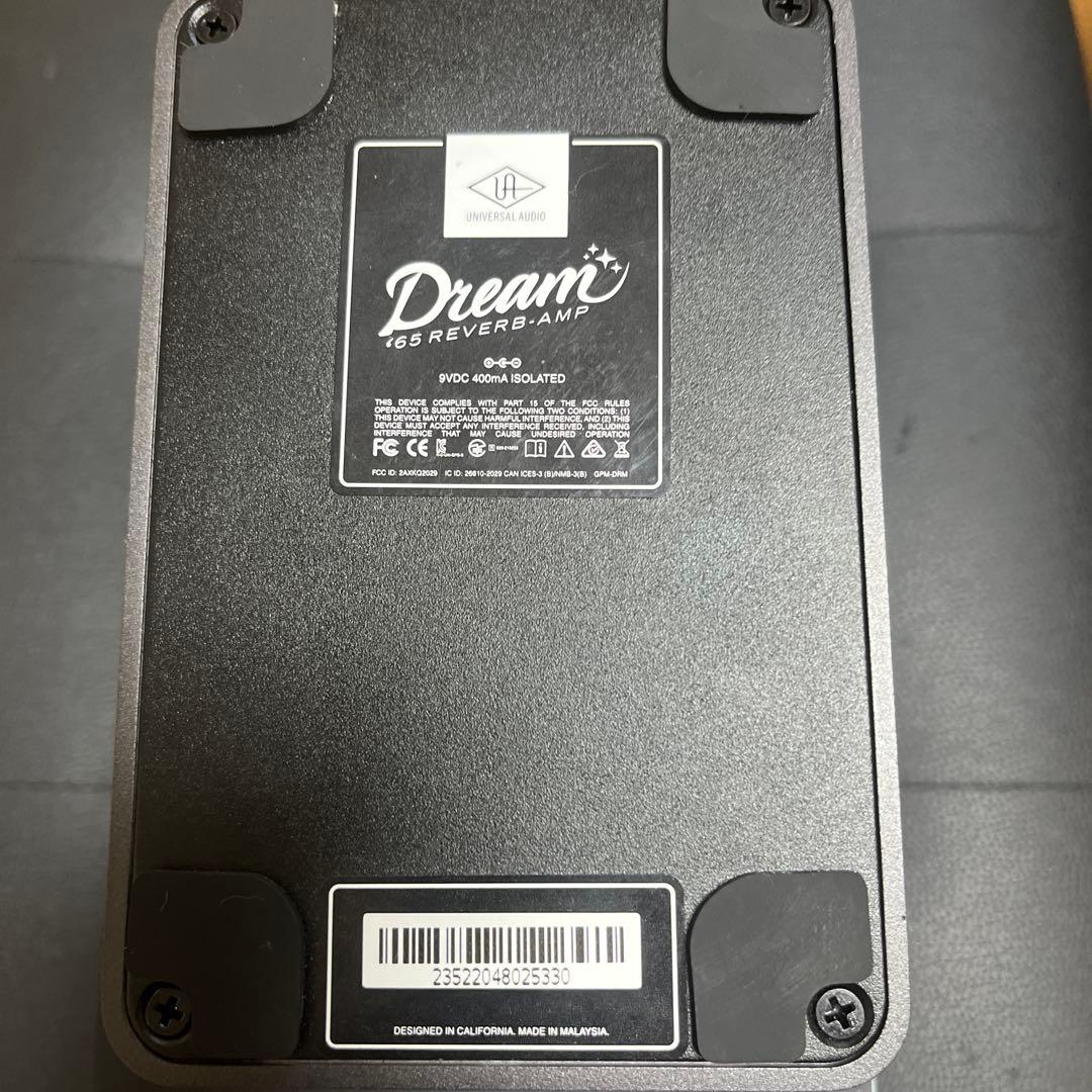 ギター UAFX Dream65 Reverb Amp Pedal