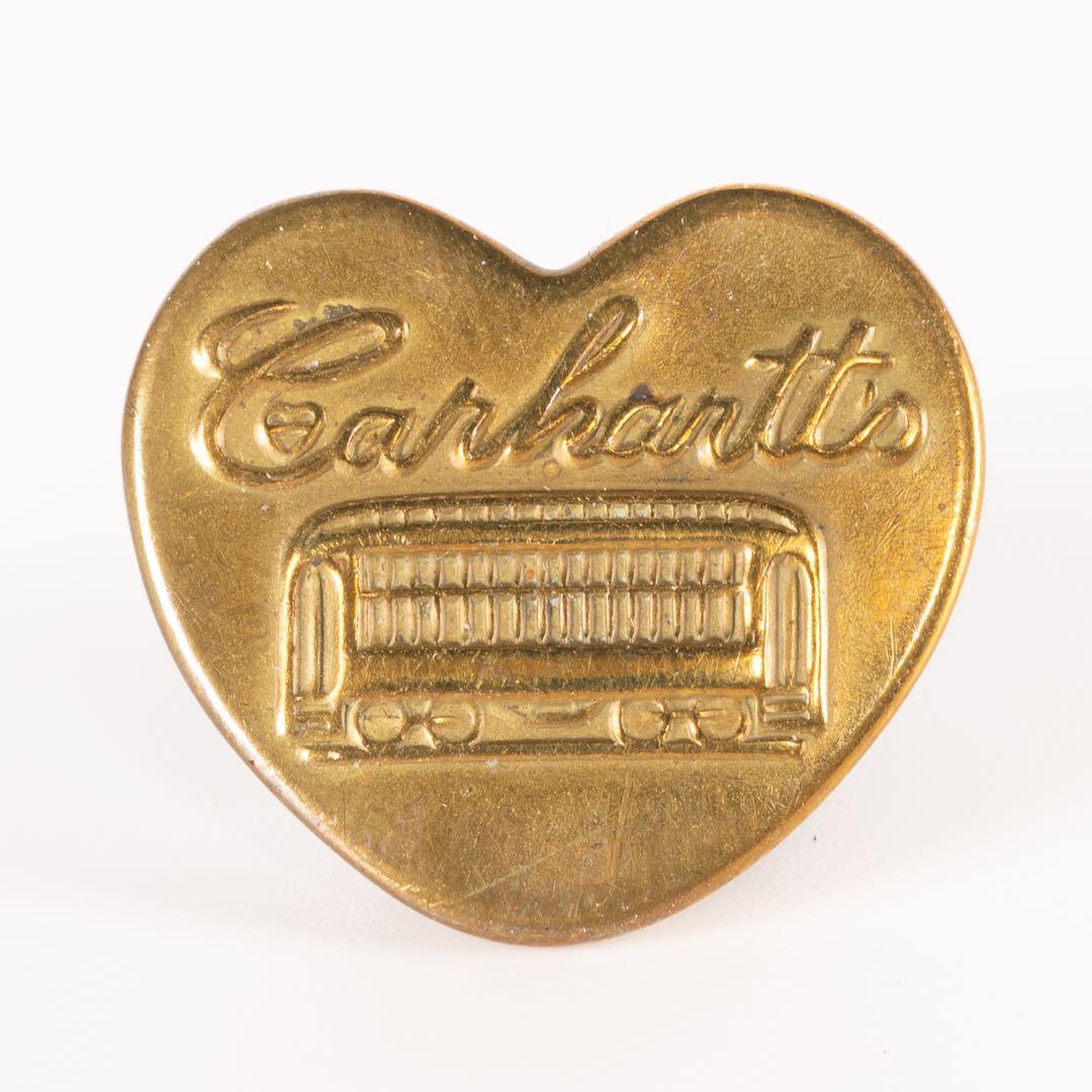 1番人気モデル】チェンジボタン CARHARTT ハートシェイプ カーハート