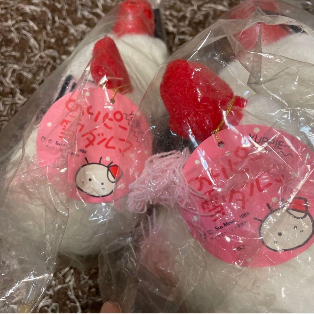 のりピー 雪だるま ぬいぐるみ レトロ 昭和 1988年 酒井法子