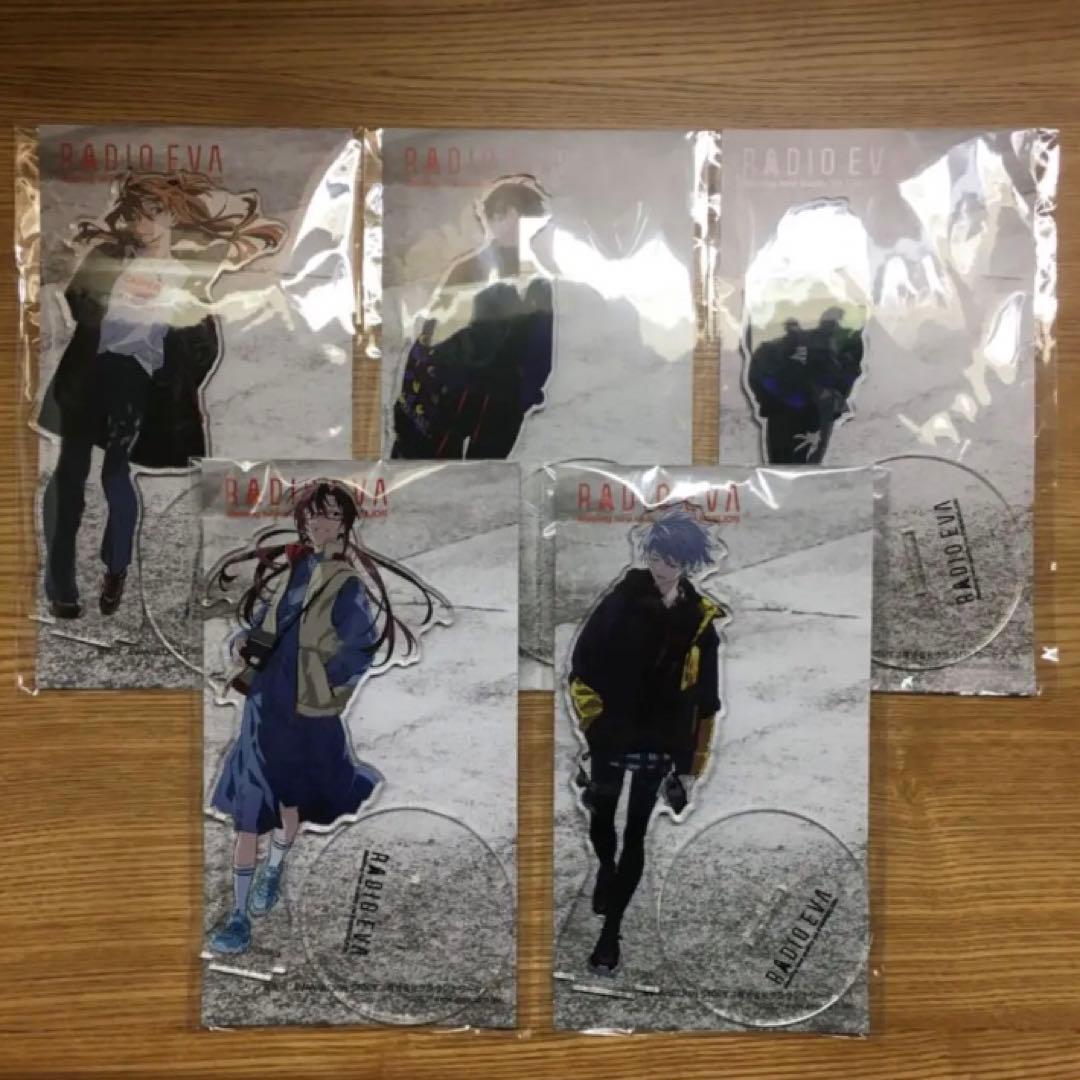 新世紀エヴァンゲリオン アクリルスタンド 第4弾 全5種 セット