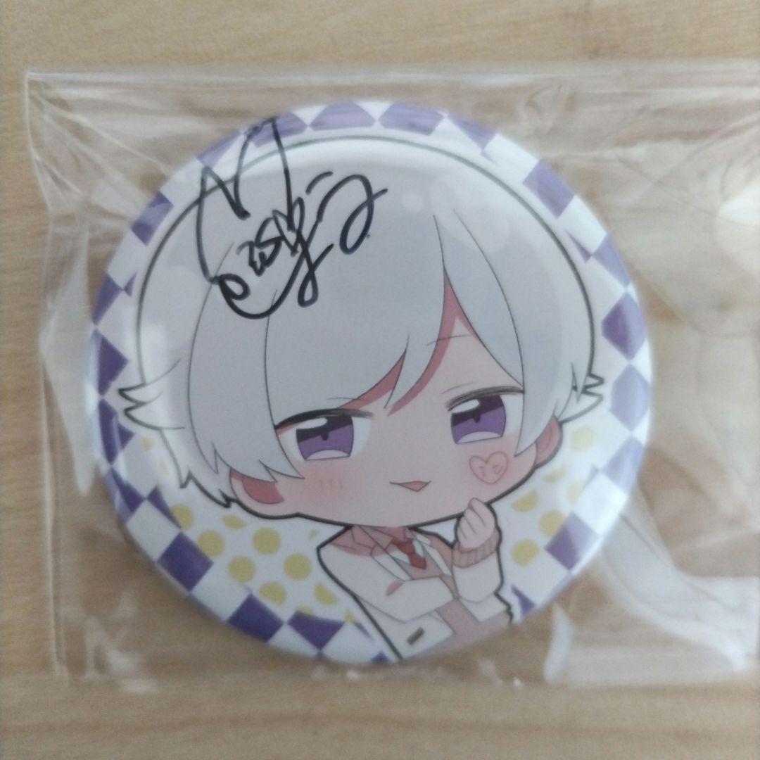 レア稀少☆Jame Iha直筆サイン入り写真＆自作缶バッジ♪ハンドメイド手書き